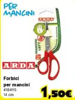 Orizzonte Forbici per mancini ARDA offerta