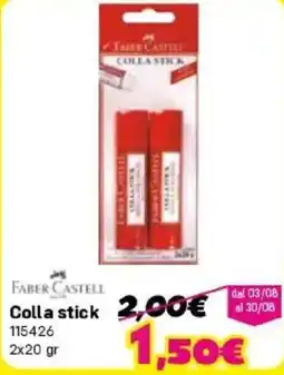 Orizzonte Colla stick Faber Castell offerta