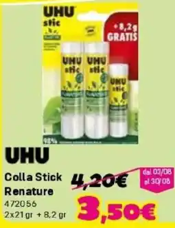 Orizzonte UHU Colla Stick Renature offerta