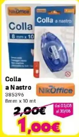 Orizzonte Colla a Nastro NikOffice offerta
