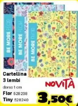 Orizzonte Cartellina BE MORE FLOR offerta