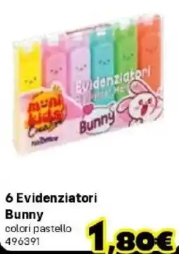 Orizzonte Evidenziatori Bunny offerta