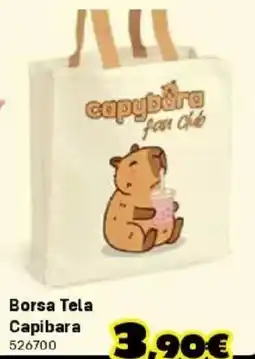 Orizzonte Borsa Tela Capibara offerta