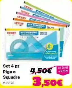 Orizzonte KIT DISEGNO TECNO offerta