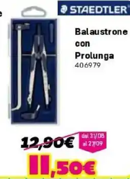 Orizzonte Balaustone con Prolunga STAEDTLER offerta