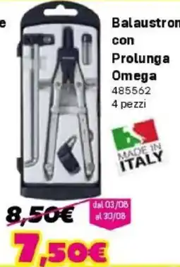 Orizzonte Balaustro con Prolunga Omega offerta