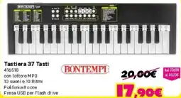 Orizzonte Tastiera 37 Tasti BONTEMPI offerta