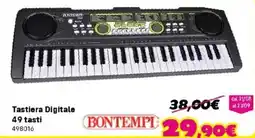 Orizzonte Tastiera Digitale BONTEMPI offerta