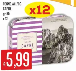 Issimo supermercado TONNO ALL'OG CAPRI offerta