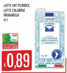Issimo supermercado Latte UHT PS Brick Latte Calabria Cranarolo offerta