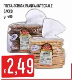 Issimo supermercado FRESA SCROCK BIANCA/INTEGRALE SACCO offerta