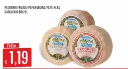 Issimo supermercado Pecorino Fresco/Peperoncino/Pepe Nero Caseificio Brizzi offerta