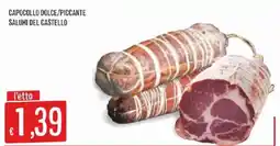 Issimo supermercado Capocollo Dolce/Piccante Salumi del Castello offerta