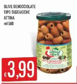 Issimo supermercado Olive denocciolate tipo taggiasche Attina offerta