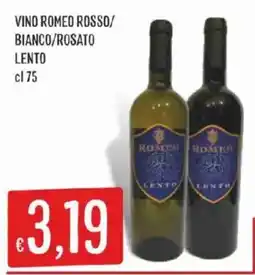 Issimo supermercado Vino Romeo Rosso/Bianco/Rosato Lento offerta