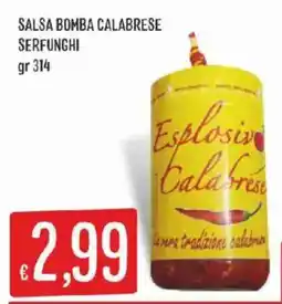Issimo supermercado Salsa Bomba Calabrese Serfunghi offerta