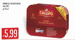 Issimo supermercado TONNO ALL'OLIO DI OLIVA CALLIPO offerta
