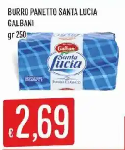 Issimo supermercado Burro Panetto Santa Lucia Galbani offerta