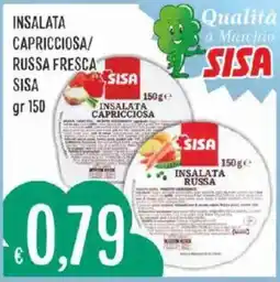 Issimo supermercado INSALATA CAPRICCIOSA/ RUSSA FRESCA SISA offerta
