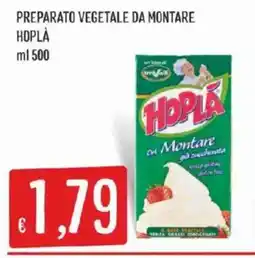 Issimo supermercado Preparato vegetale da montare HOPLÀ offerta
