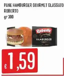 Issimo supermercado PANE HAMBURGER GOURMET GLASSATO ROBERTO offerta