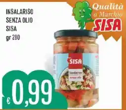 Issimo supermercado Insalariso senza olio SISA offerta