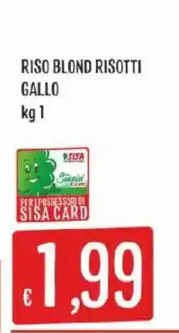 Issimo supermercado RISO BLOND RISOTTI GALLO offerta