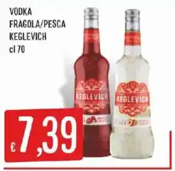 Issimo supermercado Vodka Fragola/Pesca Keglevich offerta
