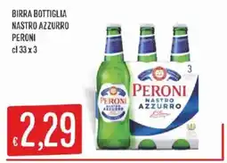 Issimo supermercado Birra bottiglia Nastro Azzurro Peroni offerta