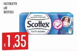 Issimo supermercado FAZZOLETTI SCOTTTEX offerta