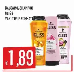 Issimo supermercado BALSAMO/SHAMPOO GLISS offerta