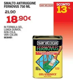 Bricofer Smaralto antiruggine Fernovus Saratoga offerta