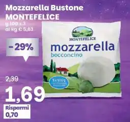Prix Quality Mozzarella Bustone MONTEFELICE offerta