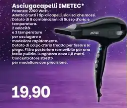 Prix Quality Asciugacapelli IMETEC* offerta