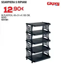 Bricofer SCARPIERA 5 RIPIANI Gloxy offerta