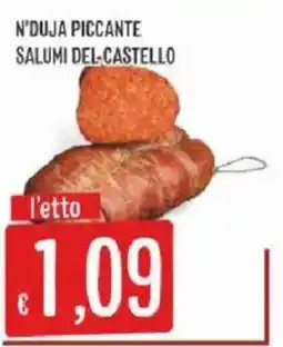 Mercadò N'DUJA PICCANTE SALUMI DEL-CASTELLO offerta
