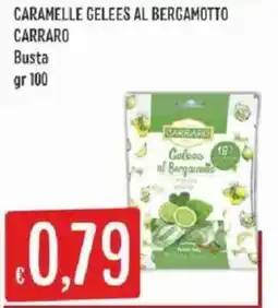 Mercadò Caramelle Gelees al Bergamotto Carraro offerta