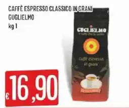 Mercadò Caffè Espresso Classico in Grani Guglielmo offerta