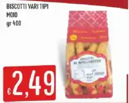 Mercadò Biscotti vari tipi Moio offerta