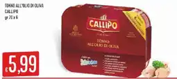 Mercadò TONNO ALL'OLIO DI OLIVA CALLIPO offerta