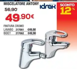Bricofer MISCELATORE ANTONY offerta