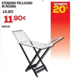 Bricofer STENDINO PEL LICANO IN RESINA offerta