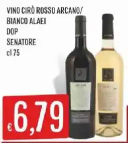 Mercadò Vino Cirò Rosso Arcano/ Bianco Alaei offerta