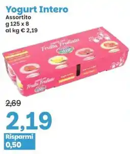 Prix Quality Frutta Frullata Yogurt Intero offerta