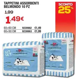 Bricofer Tappetini assorbenti Belmondo offerta