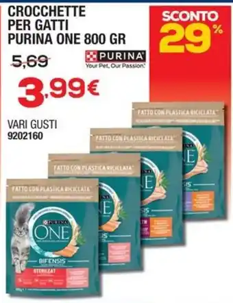 Crocchette per gatti Purina One