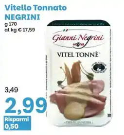 Prix Quality Vitello Tonnato Negrini offerta