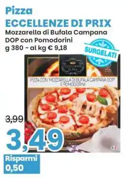 Prix Quality Pizza ECCellenze di Prix Mozzarella di Bufala Campana DOP con Pomodorini offerta