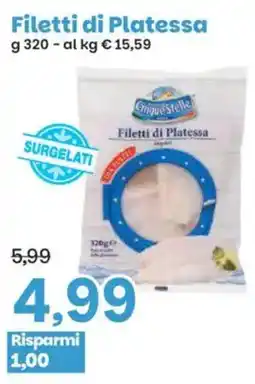 Prix Quality Filetti di Platessa Cinque Stelle offerta