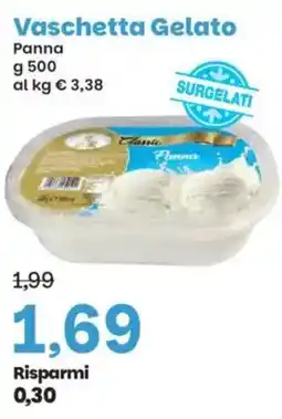Prix Quality Vaschetta Gelato Panna offerta